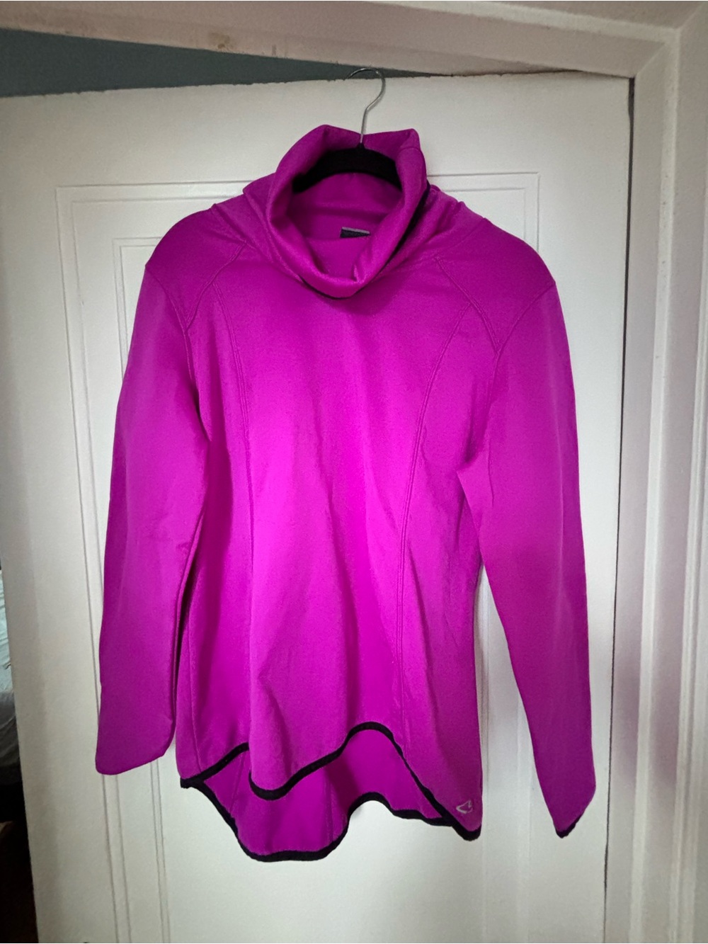 Women’s Fuchsia Cowl Neck sweatshirt